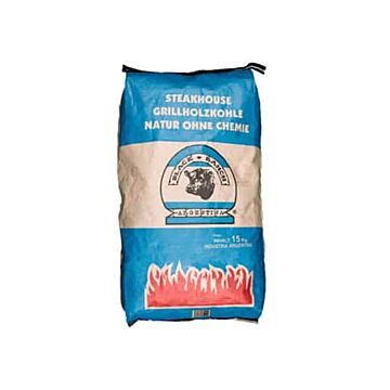 Black Ranch Houtskool 15 kilo