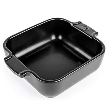 Peugeot Appolia Vierkante Ovenschaal Satijnzwart 18cm