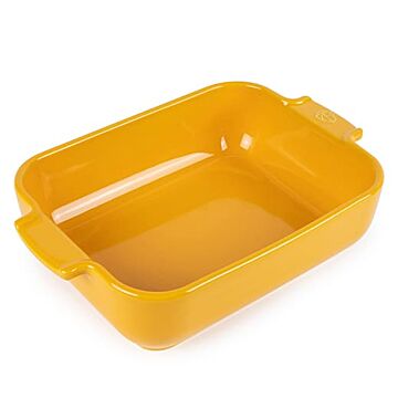 Peugeot Appolia Rechthoekige Ovenschaal Saffraangeel-25cm