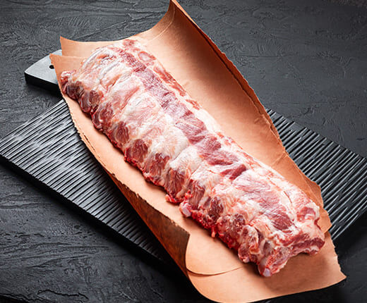Spareribs baby back ribs