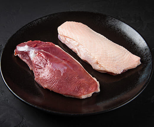 Eendenborstfilet met vel