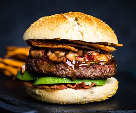 Aberdeen Angus burger main product photo