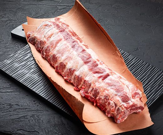 Spareribs baby back ribs main product photo