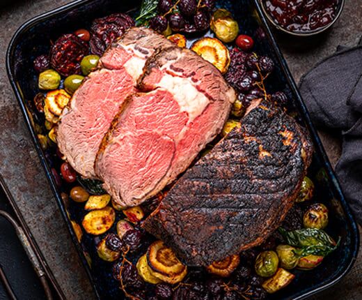 Black Angus Rib Eye Roast main product photo