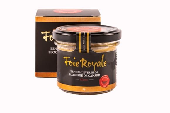 Foie Royale Eend in glazen pot main product photo