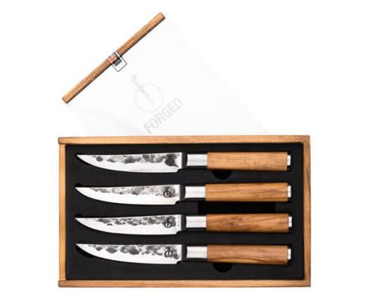 Forged Olive Steakmessen main product photo