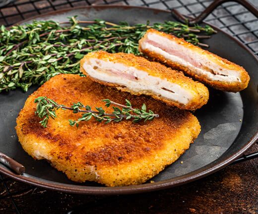 Gourmet Cordon Bleu Burger main product photo