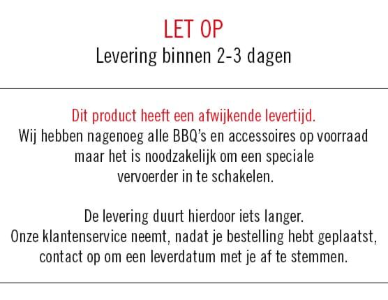 Braaimaster RVS Rookkanaal, 50cm main product photo