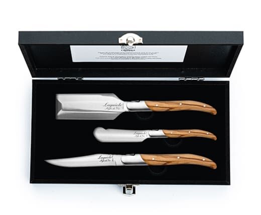 3-piece Olive Wood Charcuterie Set main product photo