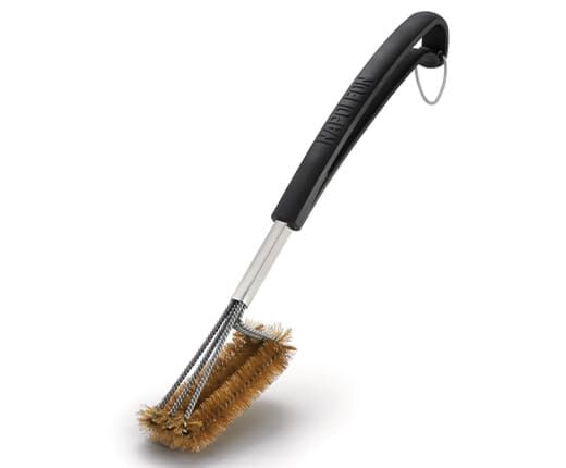 Napoleon Drievoudige Grillborstel Messing main product photo