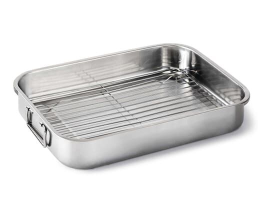 Napoleon RVS Braadslede met rek main product photo