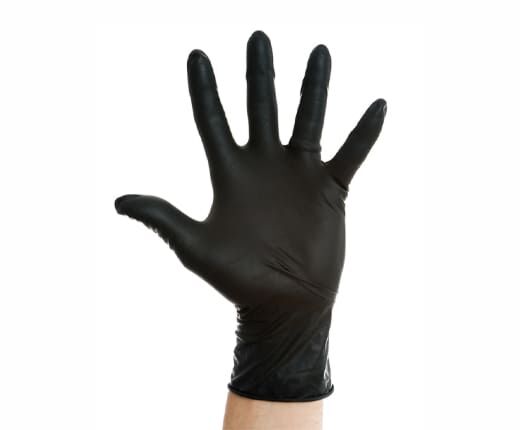 Nitril Gloves (black) main product photo