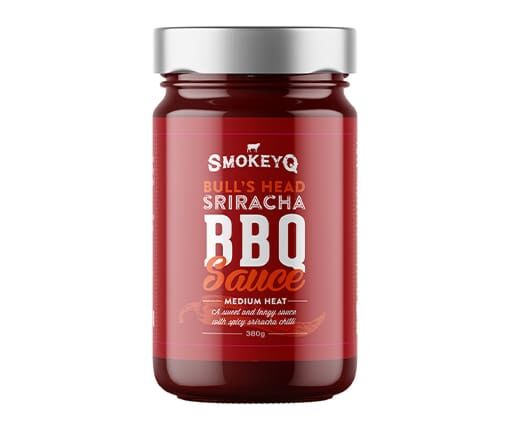 SmokeyQ Sriracha BBQ Sauce main product photo