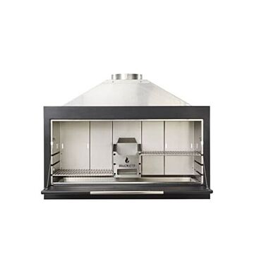 Braaimaster inbouw duo black