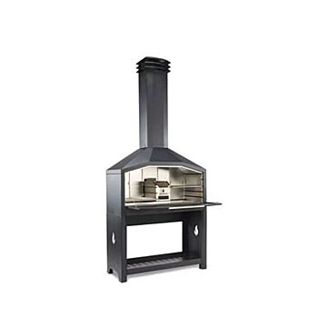 Braaimaster vrijstaand duo black