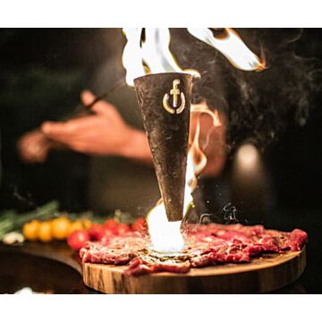 Forged Flambadou BBQ