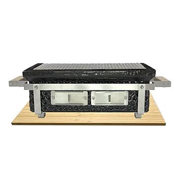 Keij Kamado Hibachi Tafelgrill zwart