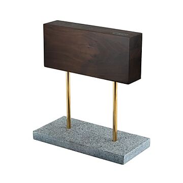 Magnetisch Messenblok Walnoot