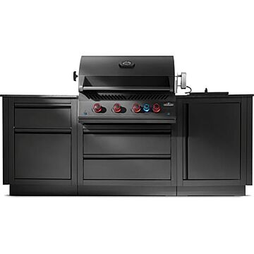 Napoleon Oasis 105-bundel inbouw 700-serie matzwart