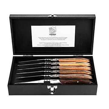 Steakmessen Set Gemengd Hout
