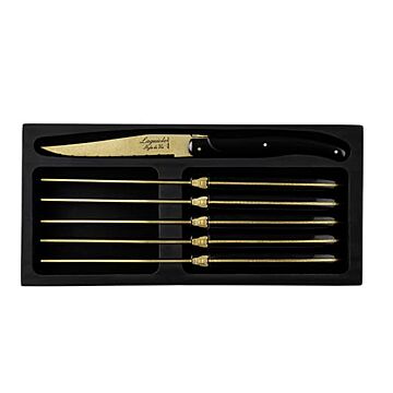 Steakmessenset Gold Stonewash