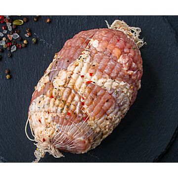 Varkensrollade Gekruid