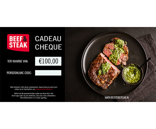 Digitale Cadeaubon €100,-