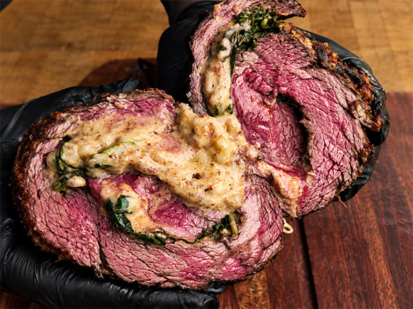 Bavette carpaccio style