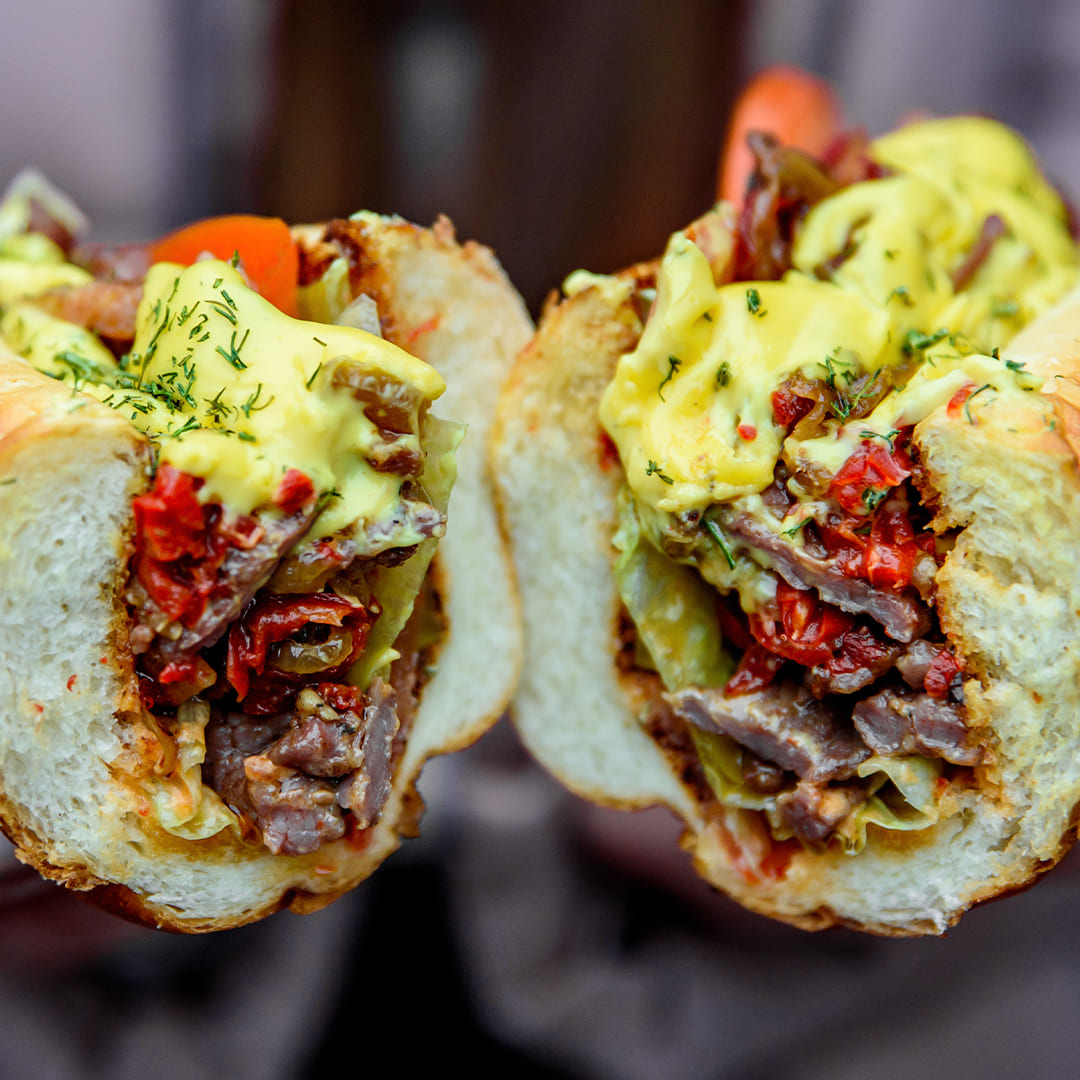 Philly Cheese Steak Sandwich