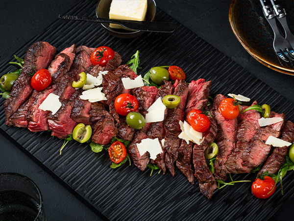 Tagliata met bavette