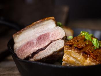Koud gerookte Maple Syrup Bacon