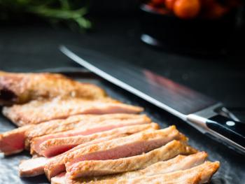 Iberico Secreto met saffraan-aardappelen