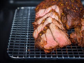 Angus Steak met romige Champignonsaus