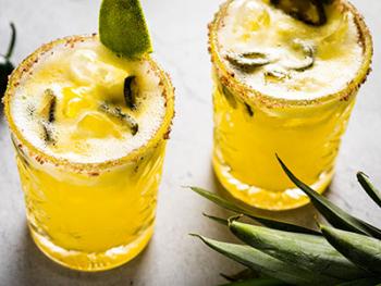Smoked Jalapeno Pineapple Margerita