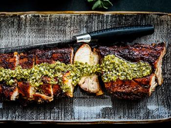 Gegrilde Spareribs met chimmichurri
