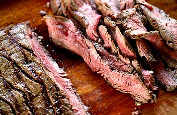 Pittige en zoete Flank Steak