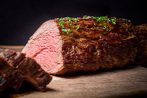 Chateaubriand with spices