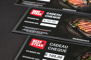 cadeau en bonnen